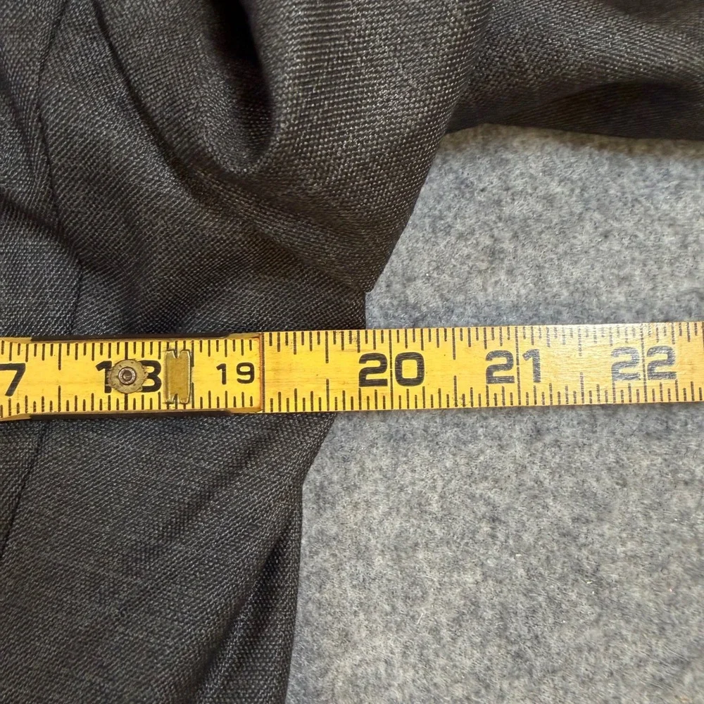 Kenneth Cole Reaction Techni-Cole Slim Fit Suit Jacket Gun Metal Grey 40R